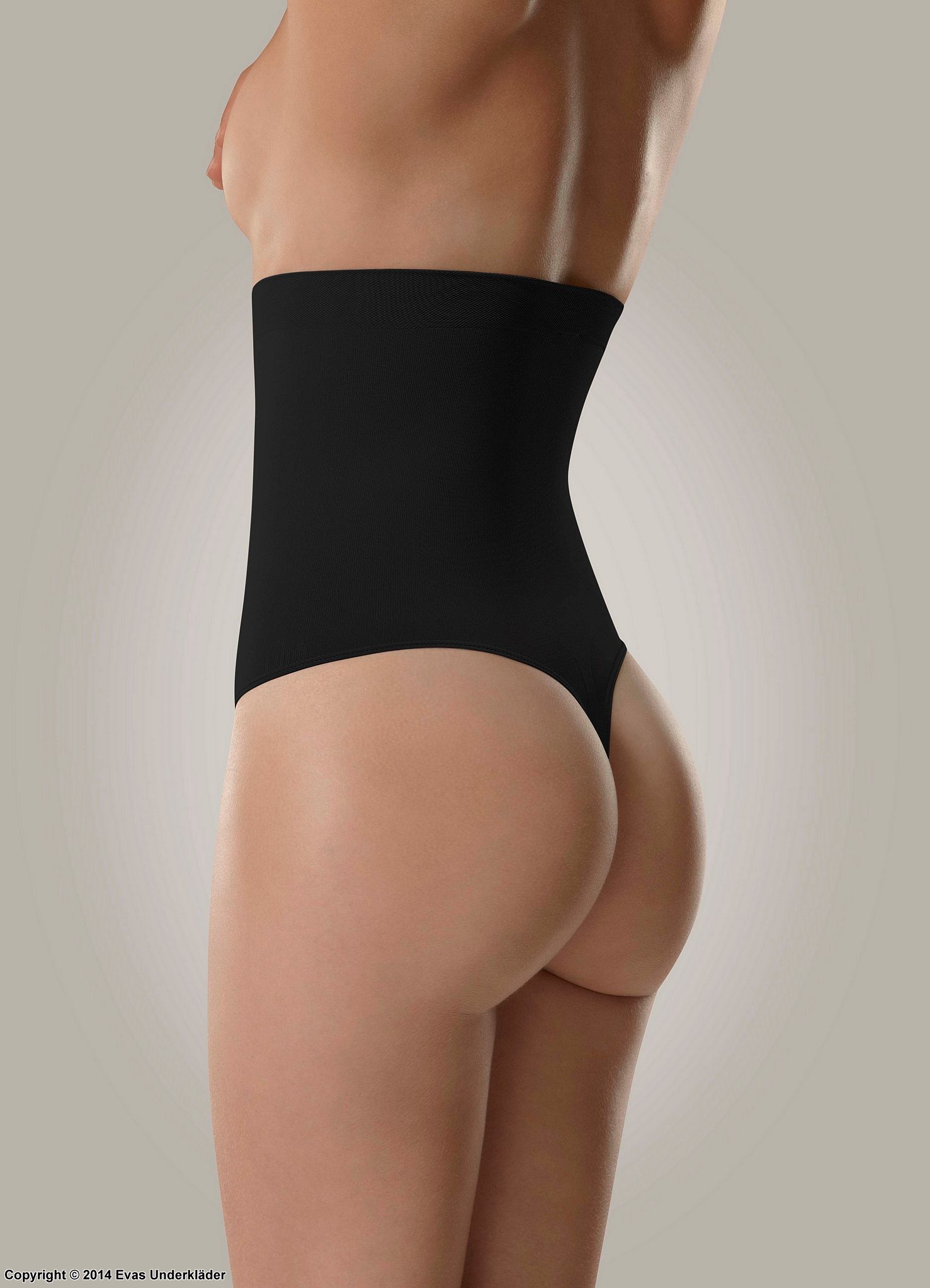 Body slimmer with thong